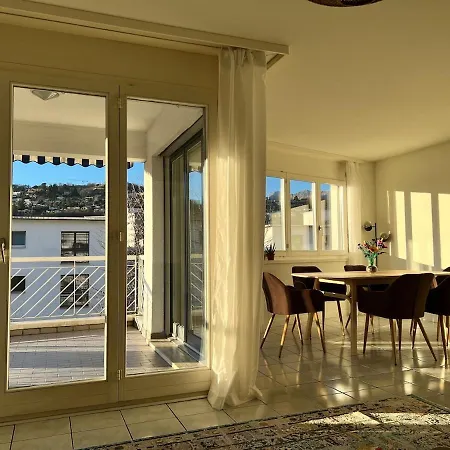 Apartment Sunny 3,5 Apt, 10 Min To Center, Free Parking Lugano